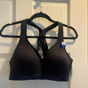NWT Black Champion Sports Bra XL